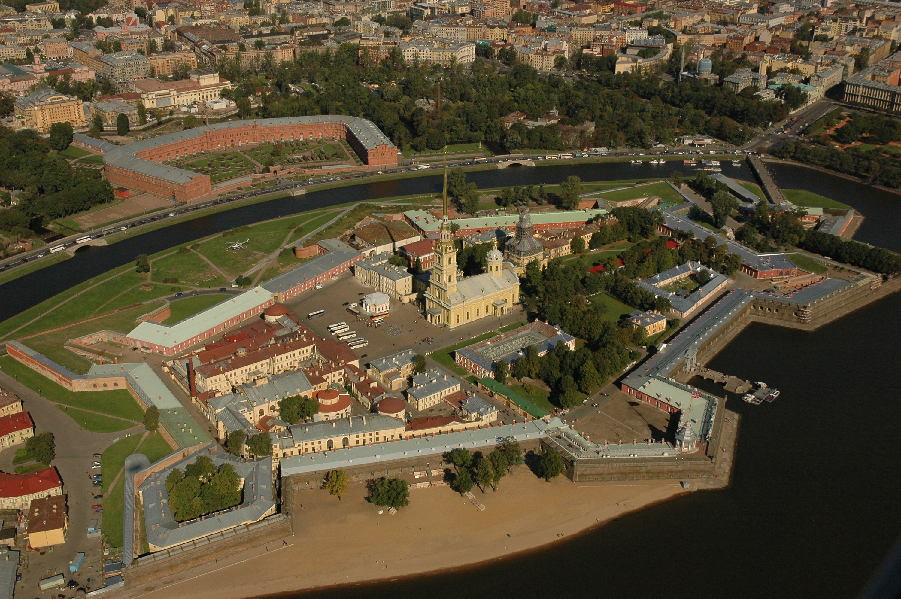Ниеншанц крепость Санкт-Петербург